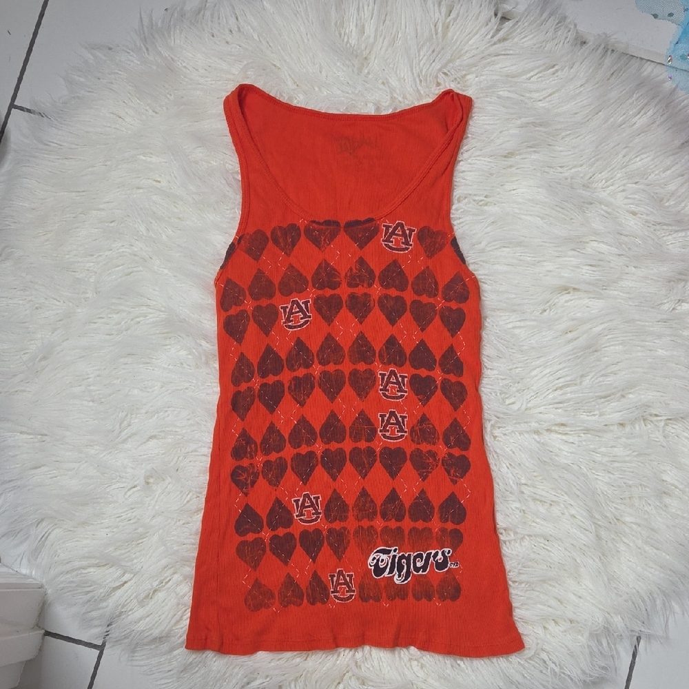 Auburn University Ribbed Tank Top Sz L